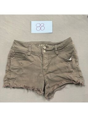 WallFlower Distressed Denim Shorts Juniors Size 3